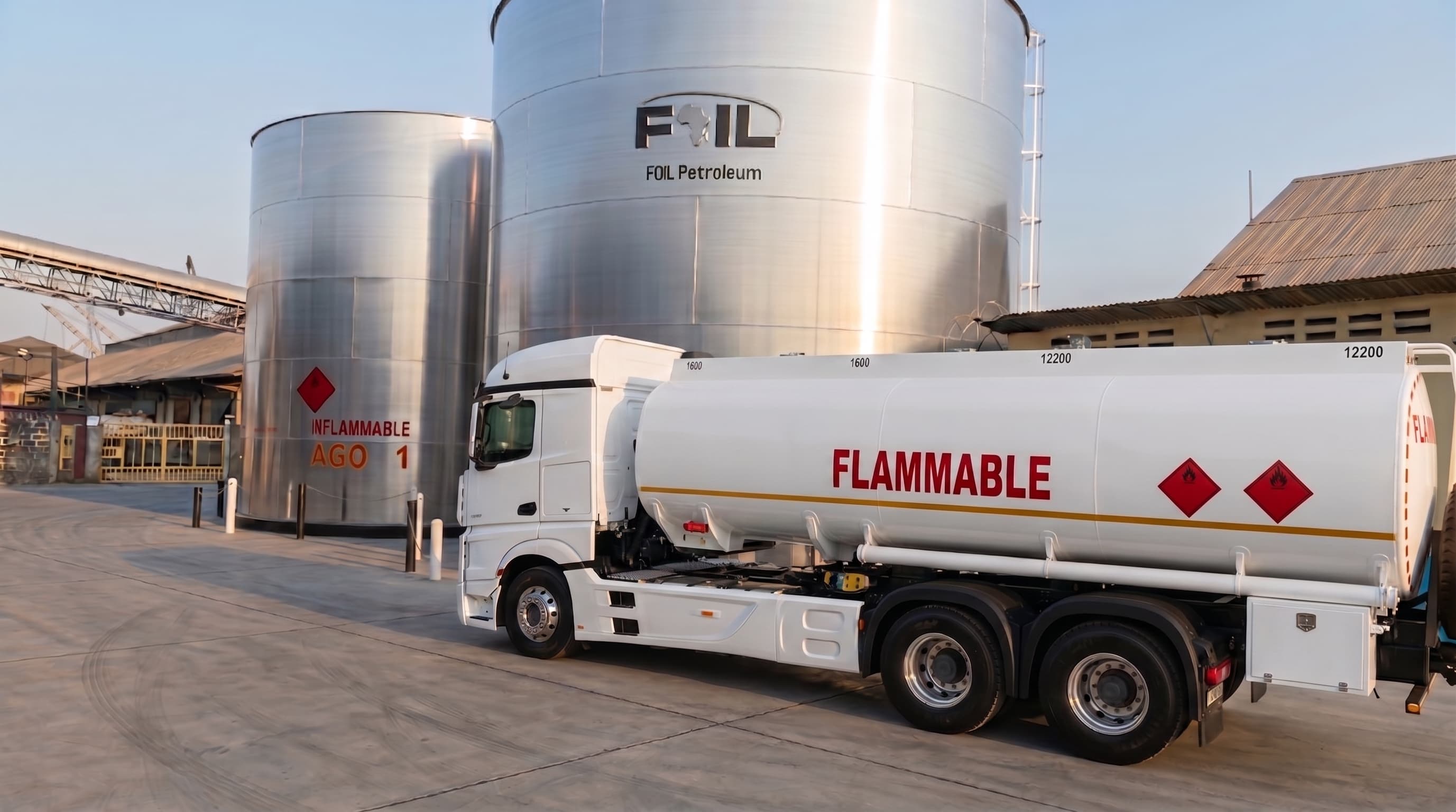FOIL Petroleum storage tanks